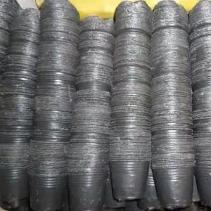 대형 비닐 화분 봉지 500개 일회용 검정 모종