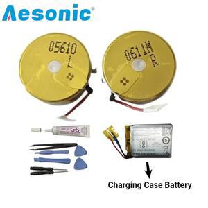 VARTA CP1654 용 2PCS QuietComfort QC 1 0 차 충전 케이스 배터리 3 7V A3 충전식