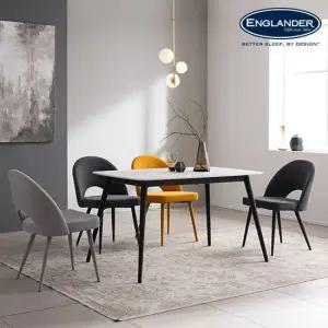 잉글랜더 타르트 통세라믹 타원형 4인용 식탁세트(의자4)