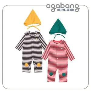 [롯데백화점]아가방 프리즈2way우주복(모자)(BLACK,RED)01P717512