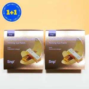 [1+1] Snp 골드 콜라겐 퍼밍 아이 패치 탄력 링클 마스크팩 60매 2개