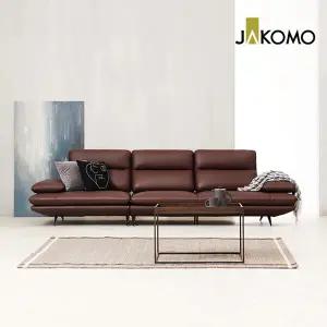 [무이자60][자코모] 브뤼 4인 기능성 비텔로 통가죽 슈렁큰 천연면피 소가죽 소파(전체가죽)