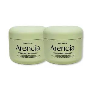아렌시아 프레시 그린 클렌저 떡솝 120g x 2개