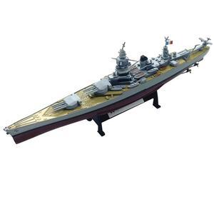 NATEFEMIN 1: 1000 WWII 1942 프랑스 덩케르크 전함 합금 군함 모델 컬렉션 취미용
