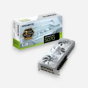[국내 발송 정품] GIGABYTE 지포스 RTX 5070 EAGLE OC ICE SFF D7 12GB 제이씨현 아이지디스트