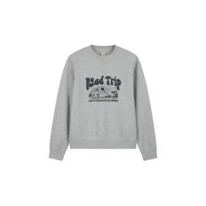 [롯데백화점]알래스카 여성_더블니트 빅그래픽 맨투맨 PAF4TR2890