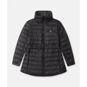 코오롱스포츠 KOLON SPORT 여성 키퍼 중기장 벨티드 패딩 재킷 TVJJW25522BLK 1362058