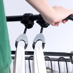 유모차 가방 후크 고리 2P 다용도 걸이 악세서리
