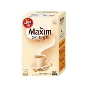 믹스커피 맥심 화이트골드 160+20개입 x 1개 동서식품