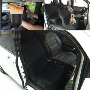 자동차 애견 보호 동물 시트 커버 먼지 브러쉬 세트 차량용시트커버 자동차여름시트커버