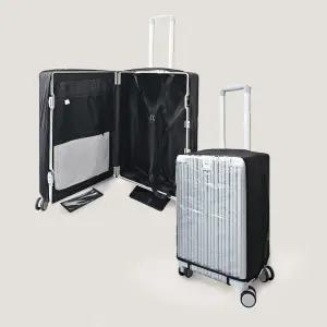 트래블라라 캐리어 커버 투명 방수 스판 보호 덮개 케이스