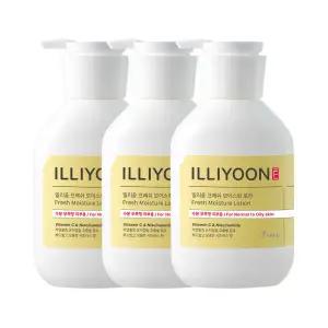 일리윤 프레쉬모이스춰 로션 350ml 3개