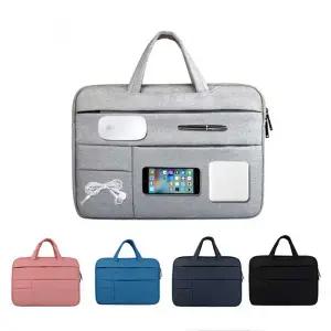 멀티포켓 노트북 아이패드 파우치 13인치 15인치 손잡이 가방