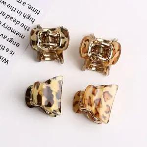 호피 미니 집게핀 헤어집게-W73A39C