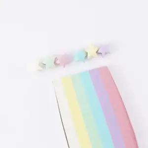 종이별 컬러 별모양 별접기 540매