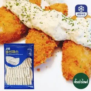 생선까스 2.5kg (50g x 50개입) 대구살 흰살 벌크 대용량