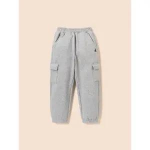 [BEANPOLE KIDS] 면기모 스웨트 팬츠  그레이 (BI5X21U023)