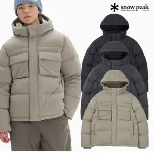 갤러리아 스노우피크 어패럴 [이월단독] 유틸리티 후드 헤비 다운 자켓 S24WM