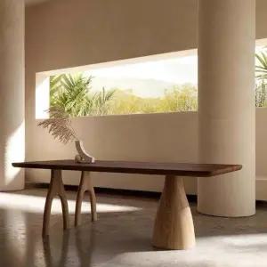 대형 식탁 테이블 8인용 카페 사무실 원목 업소용