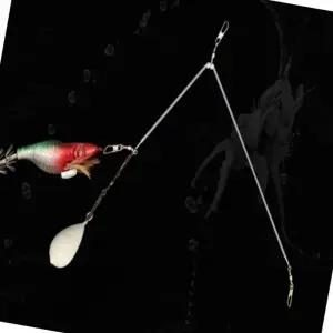 갑오징어 채비 2단 줄꼬임최소화 가지