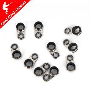 텔레스코픽 바다 낚싯대 가이드 링 직경. 바위 팁 수리 액세서리