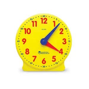 시계배우기 학습교구 플라스틱 테이블시계판 숫자놀이 어린이교재 교육용 유아용