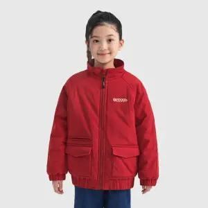 [보리보리/아웃도어프로덕츠 키즈]아웃포켓 패딩점퍼 (레드) OD244OJK05_RED