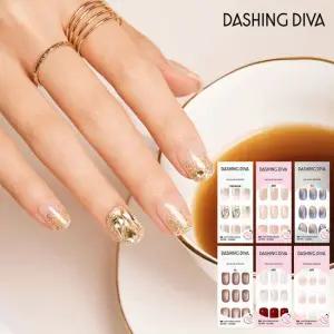 M]데싱디바  FW 골든 무드 네일 6종