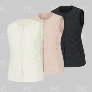 콜핑 HC03 여성 가볍고 편한 초경량패딩 조끼 (3컬러)  KVV7618W