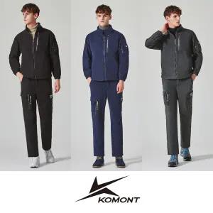 O  남성 방풍 후리스 집업 상하의세트