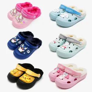 [보리보리/프리프리스 슈즈]25FW 산리오/포켓몬 LED 라이팅 방한샌들