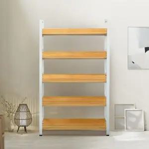 아트박스/가구느낌 리버책장 5단 900 철제 책꽂이 인테리어