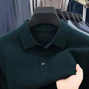 남성패션 칼라넥 가을 니트 카라넥 티셔츠 긴팔 이너 힛템