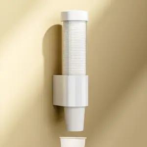 컵 보관 원터치 종이컵 디스펜서 거치대 종이컵거치대 자동종이컵홀더 종이컵홀더 컵걸이