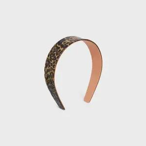 CELINE 25 HEADBAND IN ACETATE  STEEL (461DJ6CST 11LJ) (아세테이트 스틸 헤드밴드)