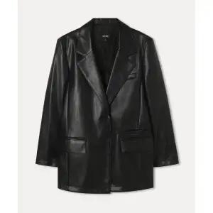 미쏘 페이크 레더 테일러드 자켓_MIWJLFT01B 583380