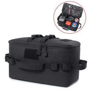 캠프 MOLLE 파우치 야외 캠핑 보관 가방 바구니 가스 스토브 용기 냄비 운반 자루 닉 조리기구 식기 주최자