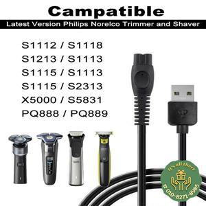 필립스 Norelco S3000 시리즈 면도기용 5V USB 충전기