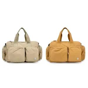 앞면옆면 수납포켓 캐주얼 작은보스턴백 짐가방 트레블백