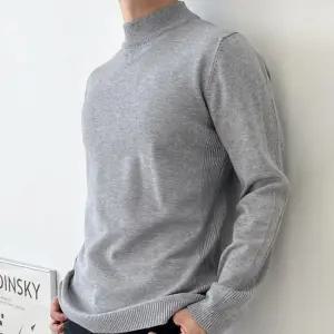 남성 반목폴라 니트티 반목 타입 부드러운 목폴라티