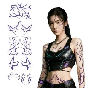 케데헌 타투스티커 8종스티커 악귀 할로윈 코스프레 코스튬 사자보이즈