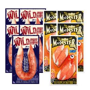 한성기업 몬스터크랩142gX5개 + 와일드크래미180gX5개