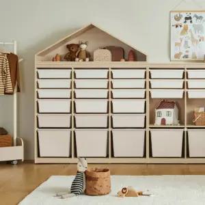 한샘 샘키즈 미니박스 수납장 435 크림오트밀