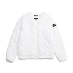 내셔널지오그래픽 N234WFJ920 여성 디퍼 에코퍼 퀼팅 U넥 자켓 화이트