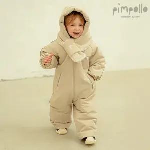 [삠뽀요] 하트뮤퀼팅스키복(머플러SET)