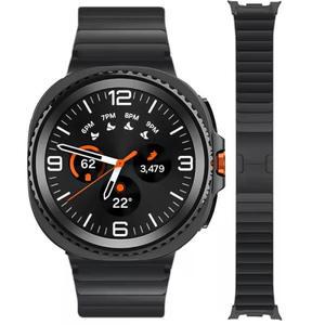 삼성 갤럭시 워치 8 40 44mm용 고급 스테인리스 스틸 브레이슬릿, 갤럭시 워치 8 클래식 워치밴드용 메탈