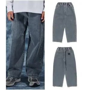 갤러리아 [블루테일]AZH3PT01BU 블루 벌룬배기핏 데님 팬츠