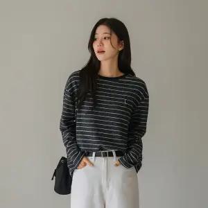 [시크폭스] 테리 단가라 티셔츠_53TS983