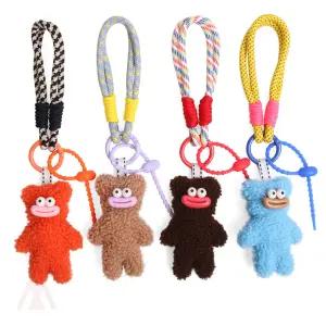 901M 뽀글이 캐릭터 키링 여성가방키링