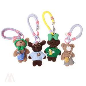 901M 뽀글 곰돌이 키링 인형키링